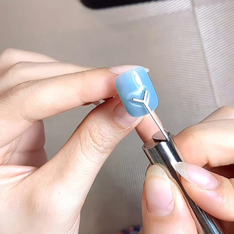 Nail magnets, paper clips, cat eye magnets, iron wire magnets, tools, heart-shaped nail art